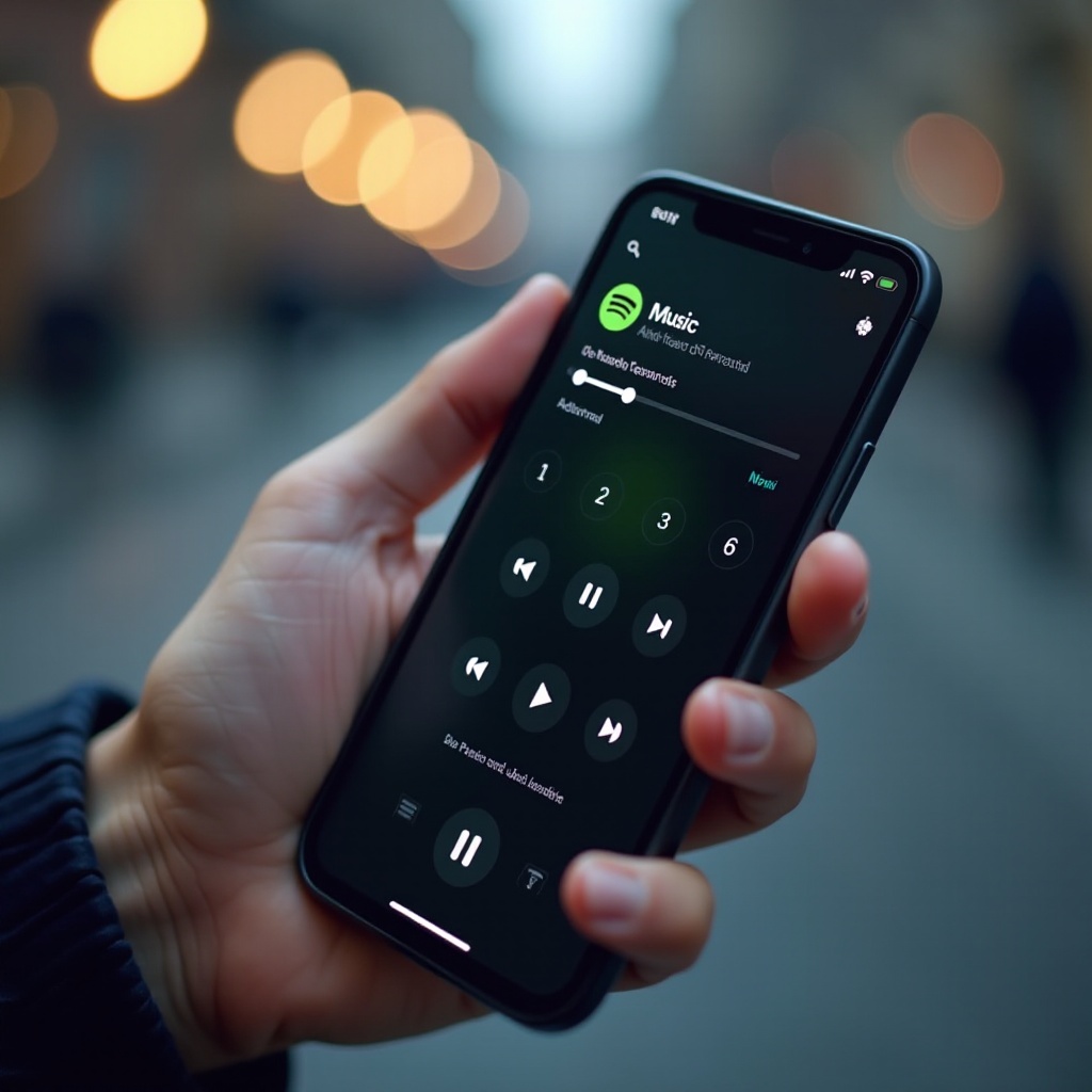 how to show spotify on lock screen iphone