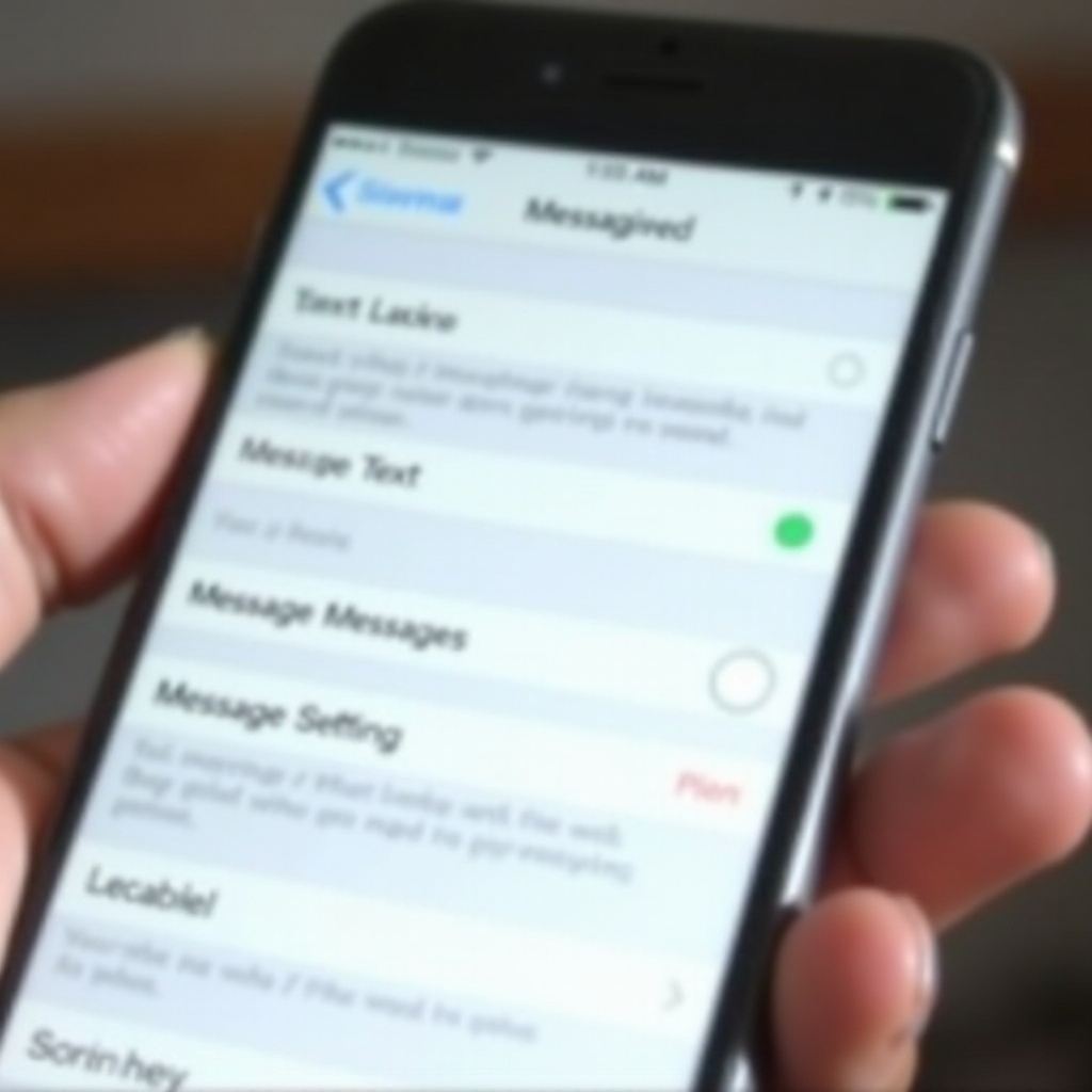 como desactivar mensajes de texto en iphone