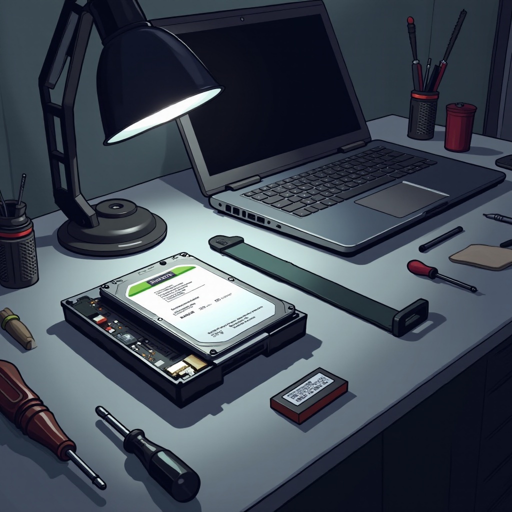 replace laptop drive with ssd