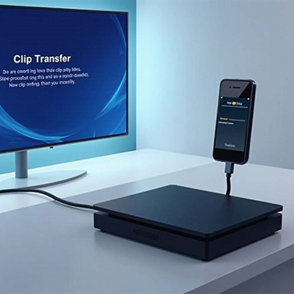 how to get clips from ps5 to phone