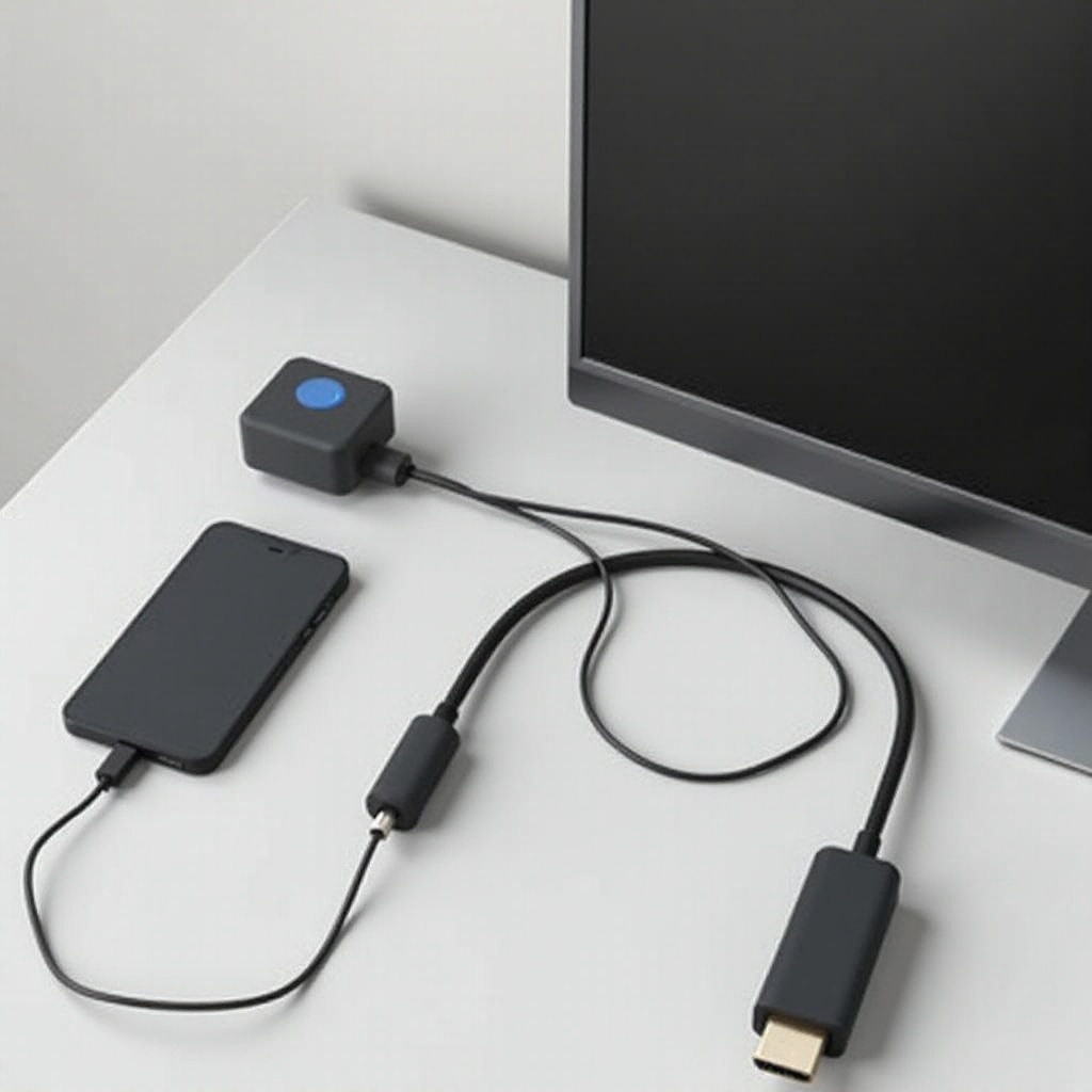 how to stream wired phone to tv